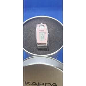 KAPPA Vivid Cheerful DS025 Genuine Leather Quartz Womens Watch- New- New Battery